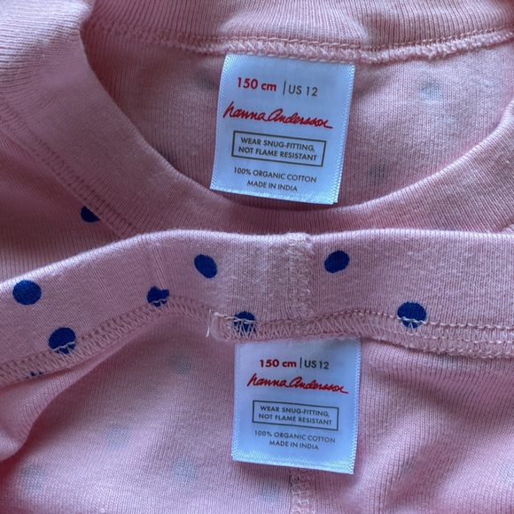 Long John Rabbit Pajamas Set In Organic Cotton Size 12 - Picture 8 of 8